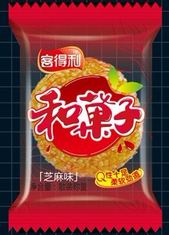 龙海客得利和菓子芝麻味