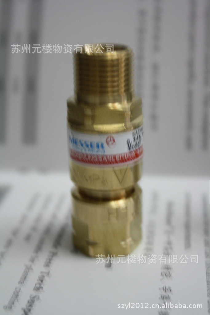 MESSER回火防止器 梅塞尔回火防止器 G3/8LH燃气回火防止器