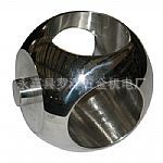 提供不锈钢阀门三通球体大型球阀球芯、球体耐腐螺纹耐腐蚀