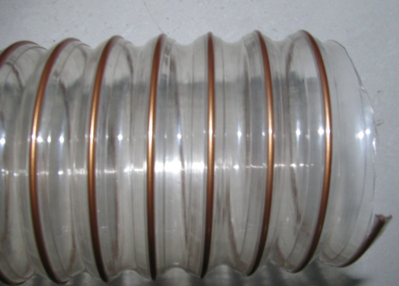 供应耐磨 pu钢丝管 钢丝波纹管  pvc钢丝软管 耐磨管