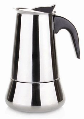 Кофейник Moka из нержавеющей стали для дома, на 2 | 4 | 6 порций