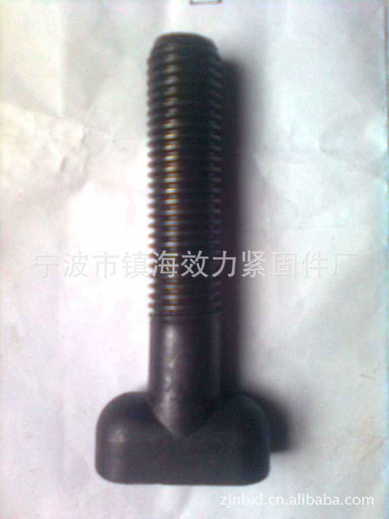 供应8.8级高强度T形螺栓镀锌、氧化发黑(图)