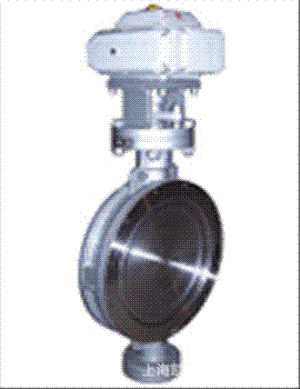 气动蝶阀D671X-16对夹式球墨304不锈钢快速切断阀DN50 80 100 150