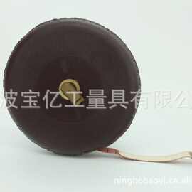 厂家供应工程测绘仿皮布卷尺 50米长麻布卷尺 可定制纤维布卷尺