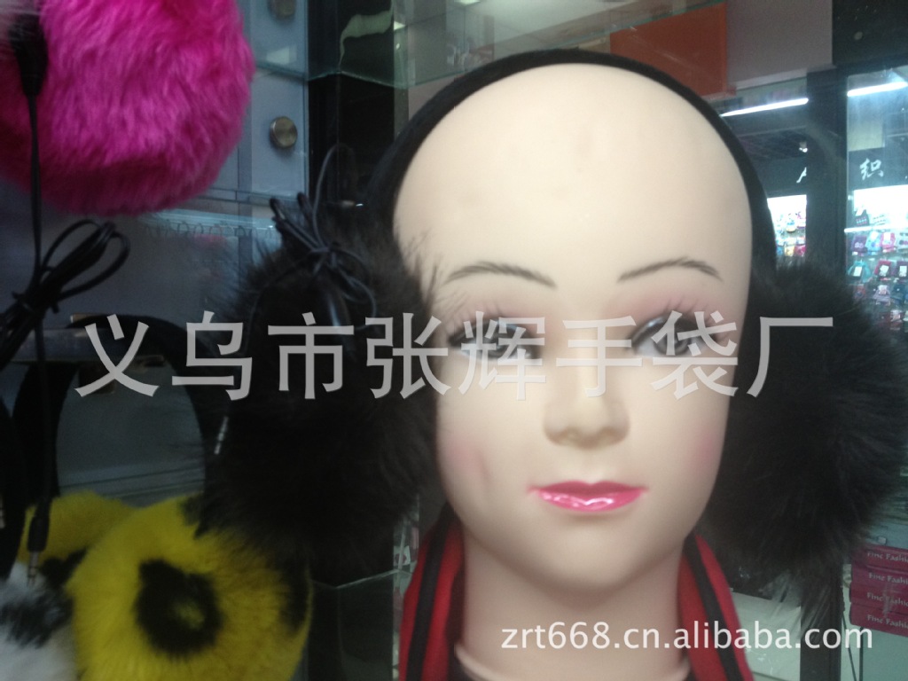 厂家供应各种优质保暖耳套、高档毛绒耳罩、护耳、耳捂、耳包(图)