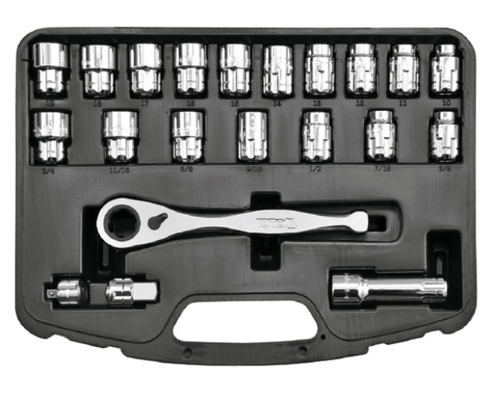 供应易尔拓YATO穿透式套筒扳手组套YT-3865