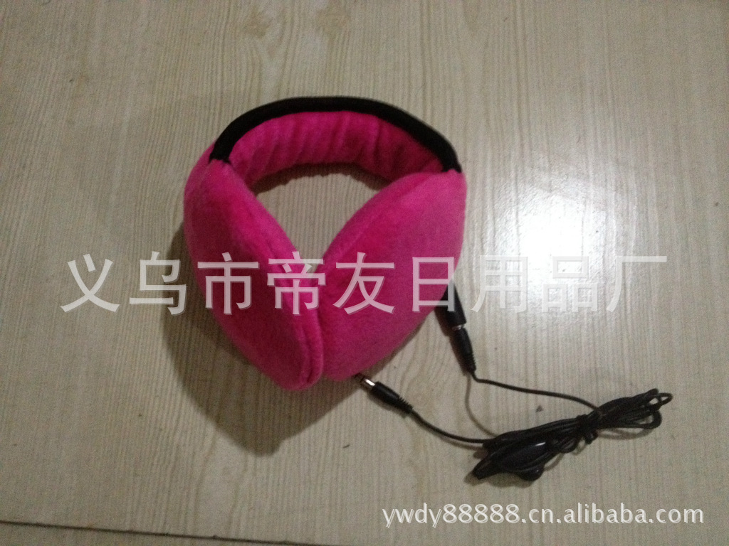 厂家供应各种音乐耳机保暖耳罩、耳机耳套、针织耳套毛绒耳套