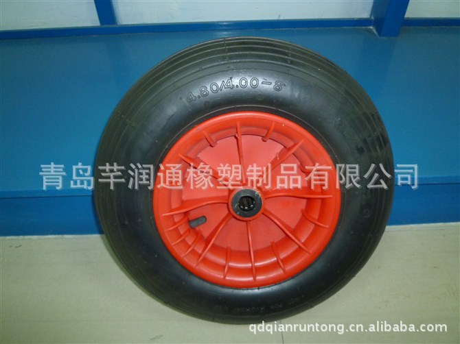 长期供应高品质4.00-8工具车、手推车、货仓车橡胶轮胎