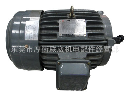 库存台湾原装进口东元剎车马达5HP 4P 卧式东元煞车电机东元马达