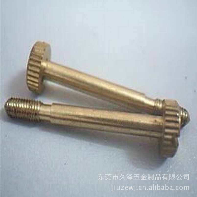 厂家供应M3M4M5M6M8超长非标铜螺杆 铜螺丝 黄铜螺栓 少量可做