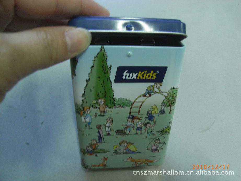 铁盒生产厂家，供应创口贴包装铁盒岩茶包装盒四色印刷