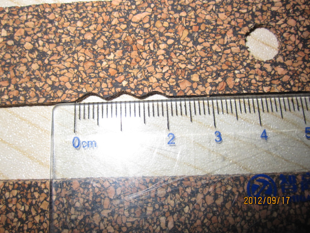 供应宁波圣威优质畅销型软木橡胶板，橡胶软木板  软木橡