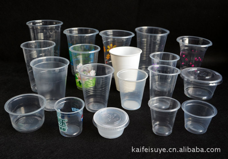 供应一次性奶茶杯、透明塑料杯、可印图案