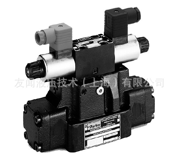 PARKER派克先导式换向阀 D3/D11系列法兰双向工业高压
