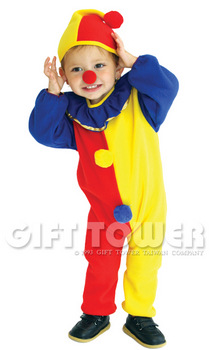 Festival House S-0001 Clown Costume Party Halloween Playful Performance Children's Costume Masquerade Ball Sleeping Bag detail image 1