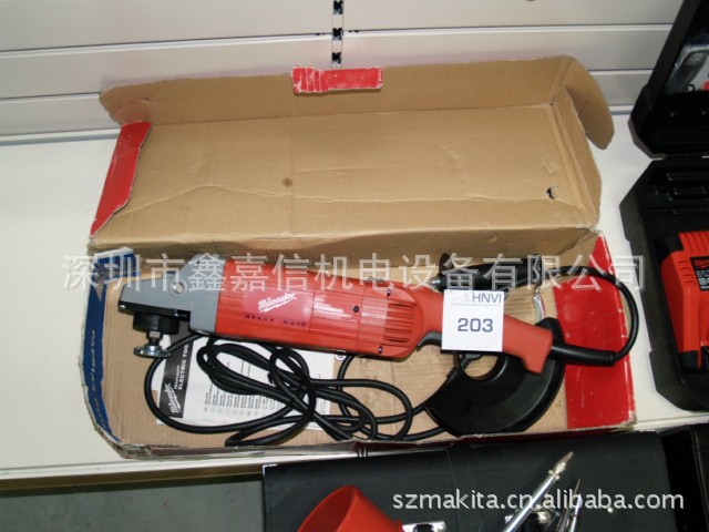 批发零售美国milwaukee米沃奇磨光机AG23-180