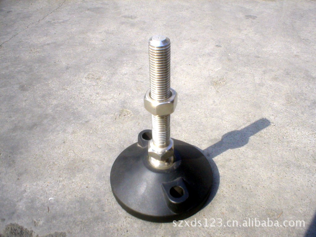 供应 万向可调脚杯 工程塑料  通用五金配件