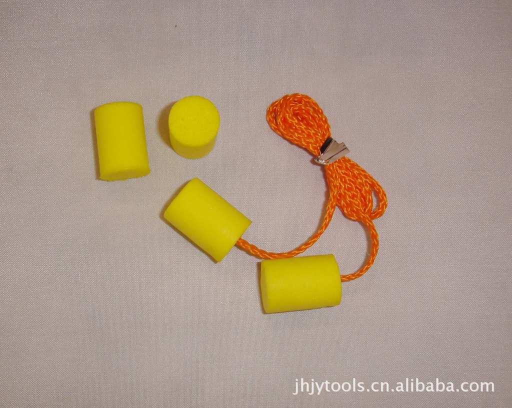 供应圆柱形PU防护耳塞