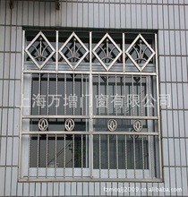 上海万增系统门窗上海厂家生产加工304不锈钢防盗门窗13585553638