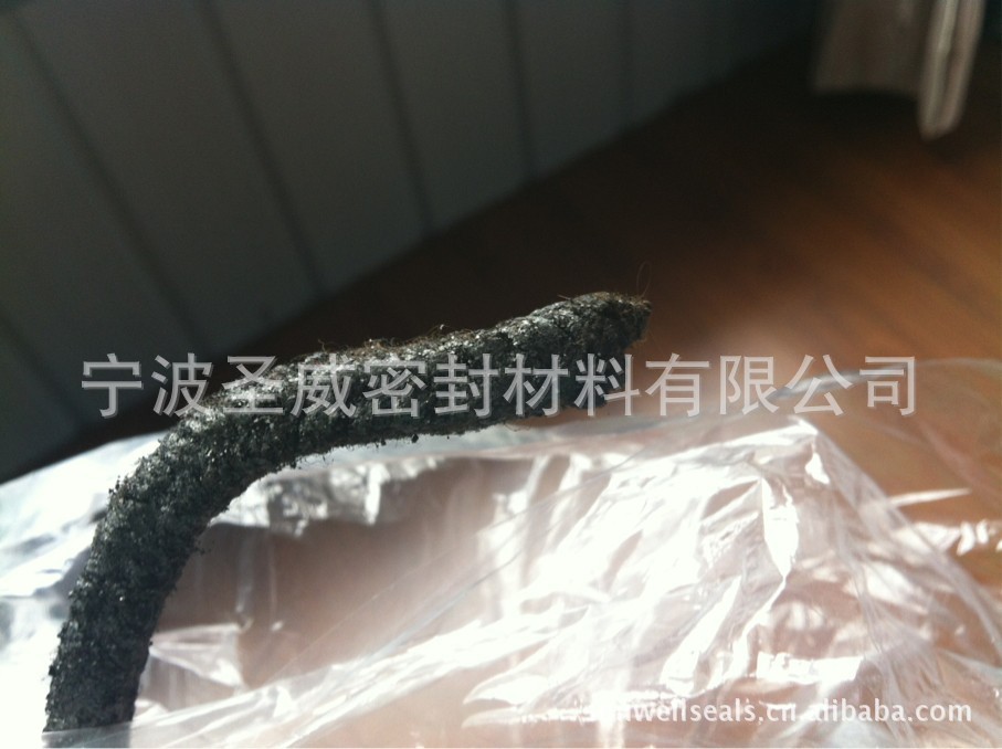 供应宁波优质畅销型油浸石墨棉纱盘根|石墨棉纱黄油盘根