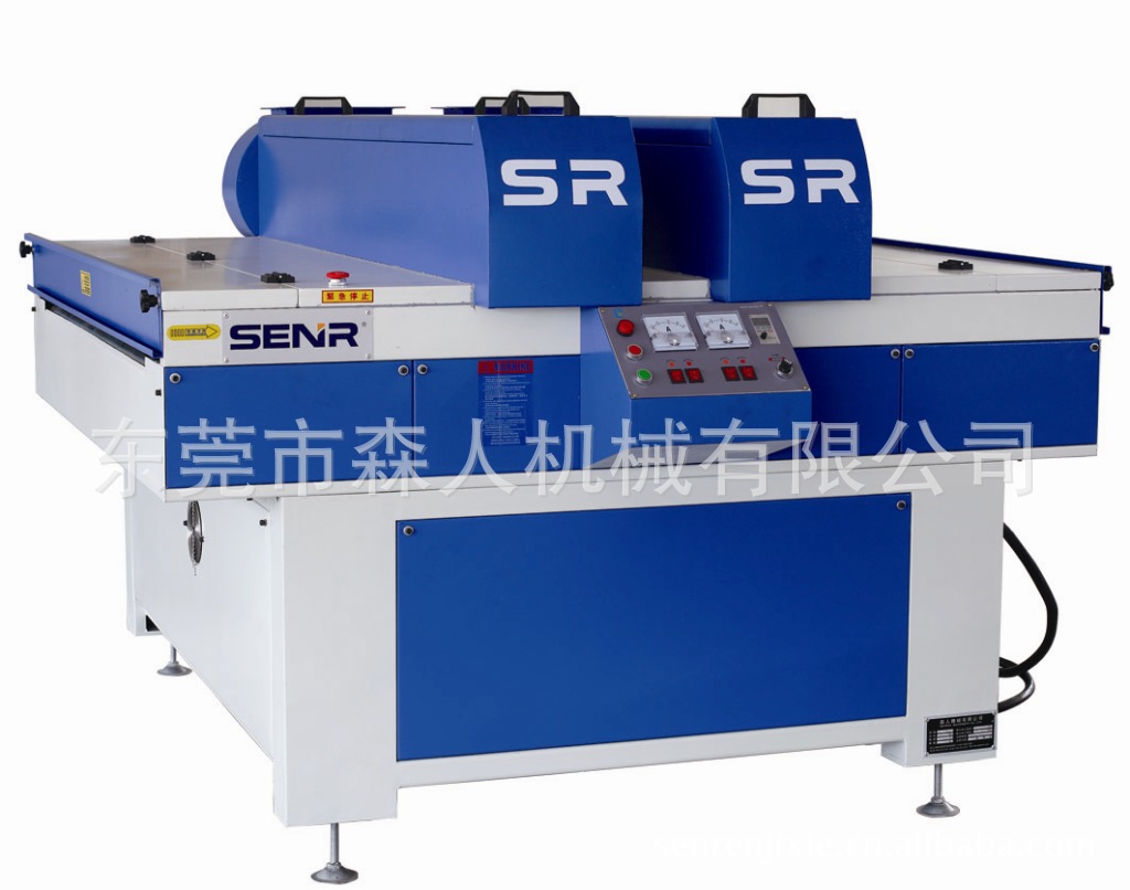 双灯UV固化机滚涂机辊涂机 全精密双辊UV滚涂机（双激光辊）