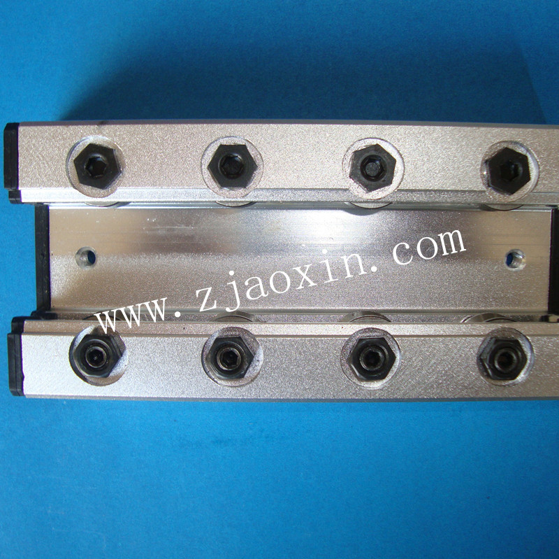 滑轨滑台配件内置外置导轨滚轮双轴芯导轨SGR和LGD长度任意可对接