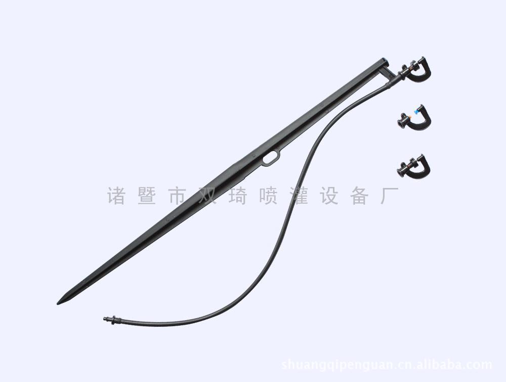 塑料50CM地插式微喷 插杆旋转式微喷 园林 草坪喷头 灌溉喷灌