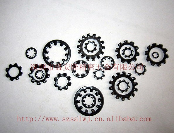 外齿锁紧垫圈 深圳厂家大量供应