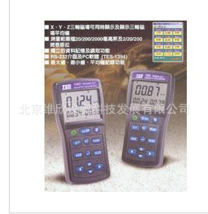 高斯计TES1393台湾泰仕TES-1393电磁场测试仪