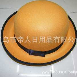 本厂生产礼帽 纯羊毛帽子  定型帽  毡帽