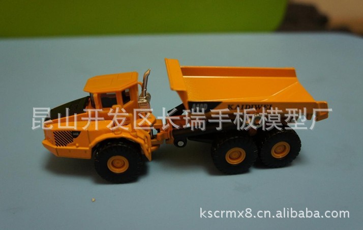 挖掘机精密手板模型 吊车C手板模型 据进机手板模型