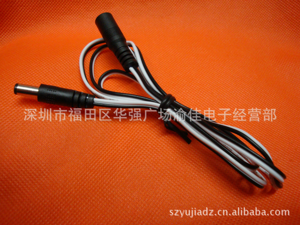 5.5*2.1母转5.5*2.1公转换线 LED转换线 电源延长线 DC电源线