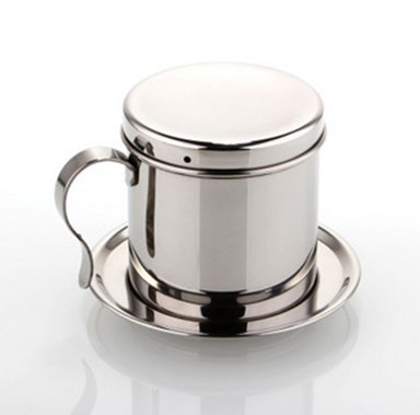 Exquisite thickened stainless steel Vietnamese pot coffee drip pot…