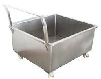 厂家供应 BD200不锈钢料斗车 肉斗车 陷斗车.食品推车.质优价廉