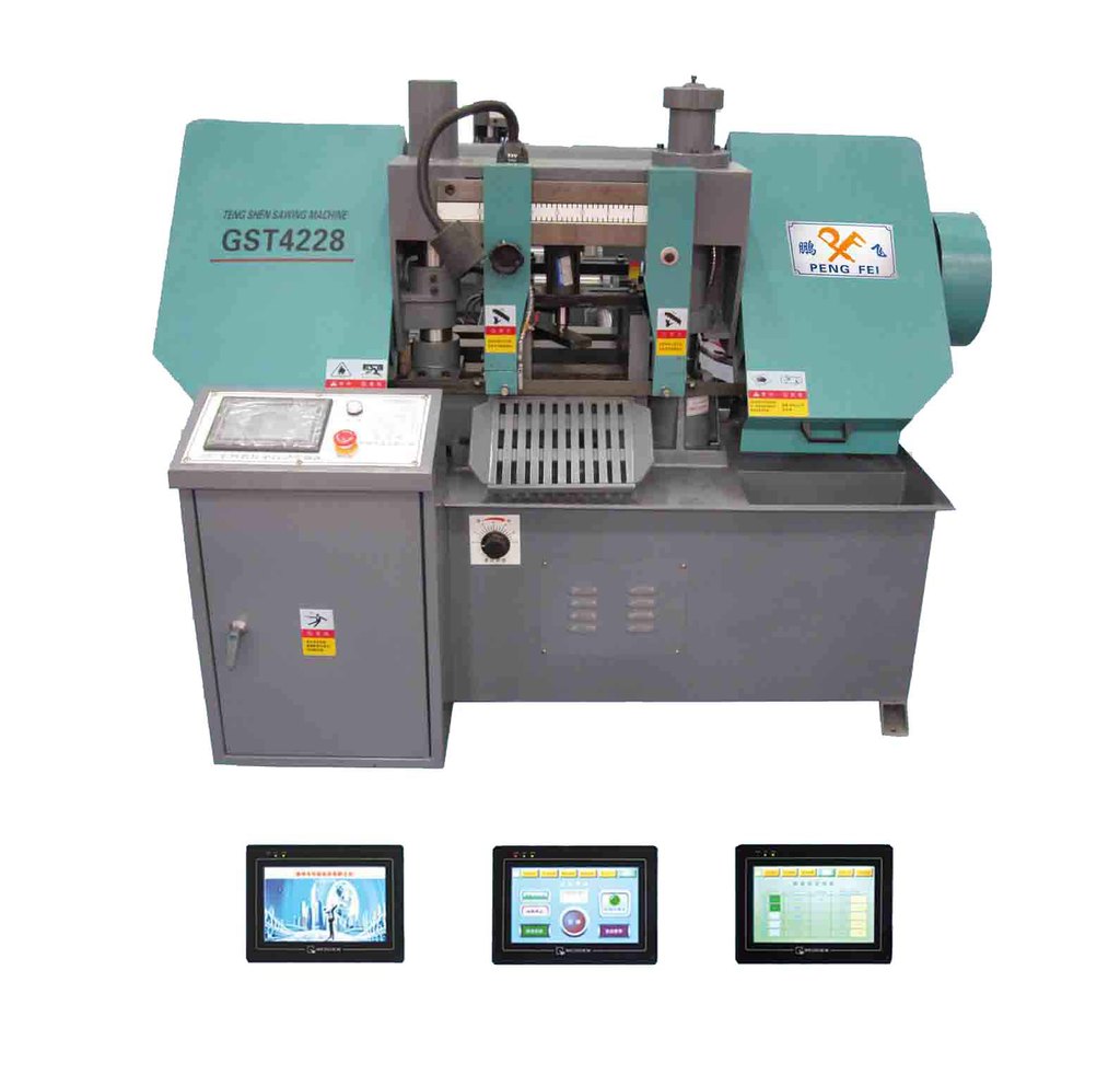 厂家推销 金属数控带锯床GZ4230卧式全自动带锯床自动切割角度 举报