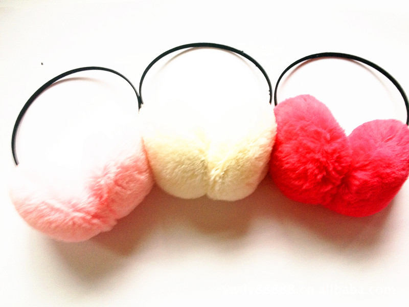 厂家供应保暖耳套/毛绒保暖耳罩/耳包/护耳/耳暖、耳机耳套(图)