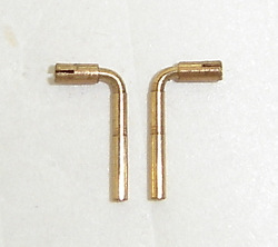 供应弯插针 黄铜插针 精密接插件 圆针