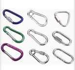 大量供应铝合金登山扣， 规格齐全，颜色多，现货！