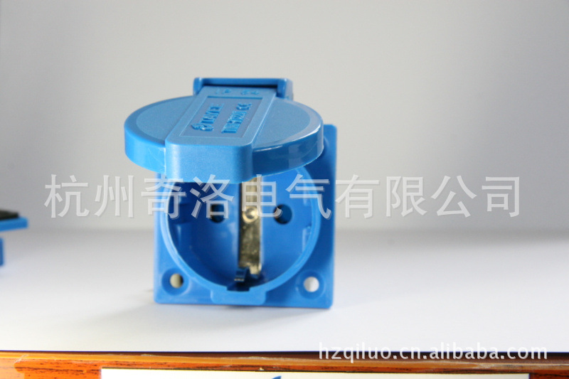 TAYEE上海天逸TYAT-712201国际标准欧式插座工业认证直插式二三插