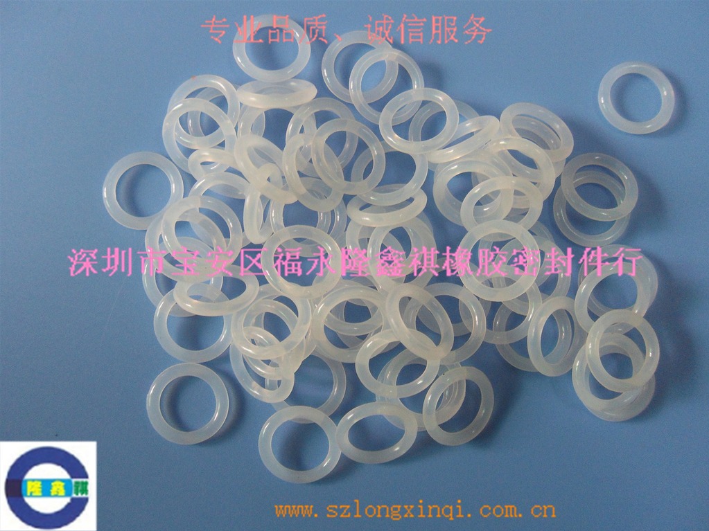 供应透明硅胶O型圈