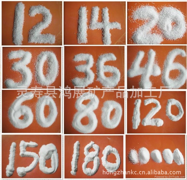 生产加工供应石英砂（白色、黄色、黑色，绿色）