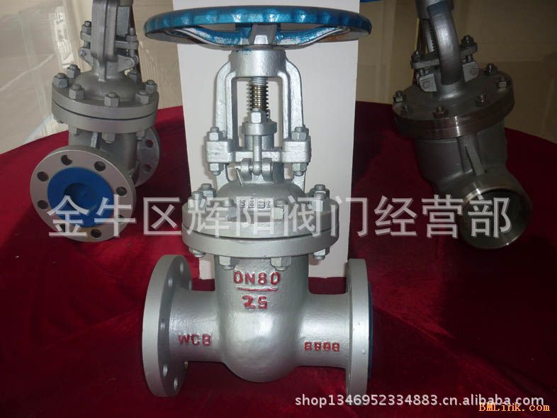  供应 精铸重型材质高压铸钢闸阀 25公斤压力DN100