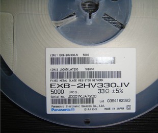 EXB-2HV330JV 0402 33OHM 5% �����NƬ��� ԭ�b�F؛