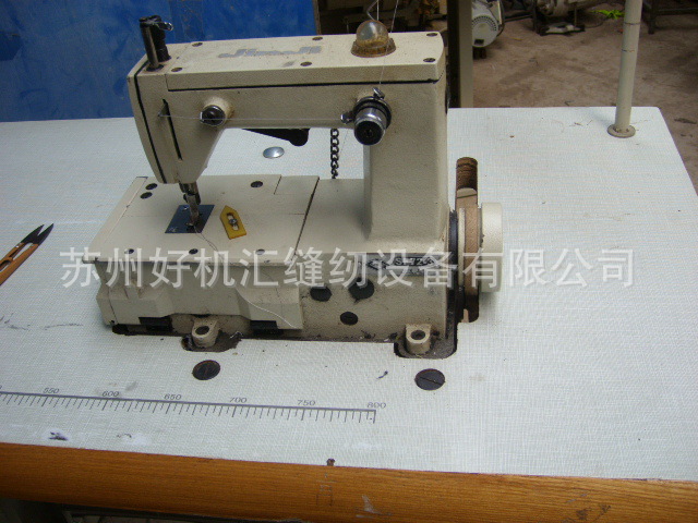 二手手套缝纫机 上海锦鸡牌单针链式手套机