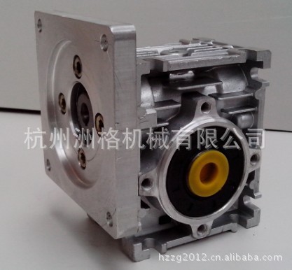 定做各种规格方法兰铝合金涡轮减速机，量大价优质保一年