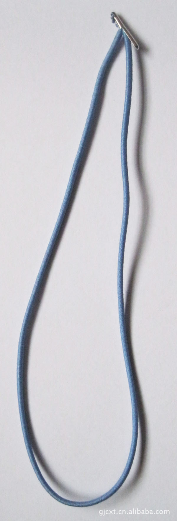 松紧绳带扣 打头绳子 卡头绳 倒刺 卡头皮筋挂绳 印刷品专用绳