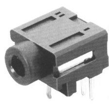 厂家直销 耳机插座 2.5/3.5 插件 3.5直插式耳机插座 PJ3088C