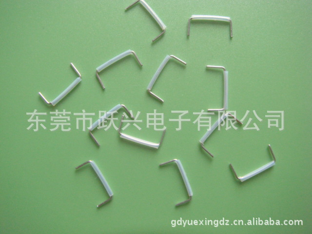 0.8*12*5mm铁氟龙套管跳线、套管跳线、U型跳线、铜跳线插件
