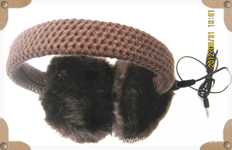 厂家供应各种耳机耳套、音乐耳机保暖耳罩（可以定做不同款式）