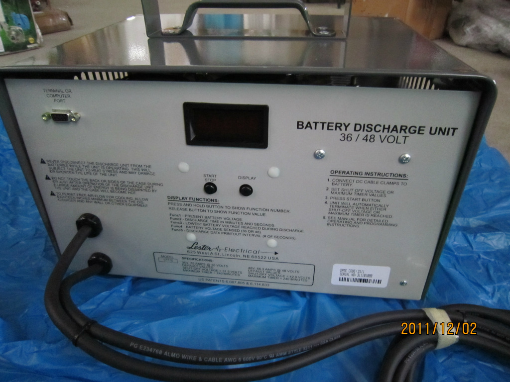 美国Lester原装进口球车 放电器，充电器